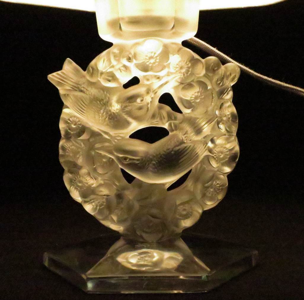 René Lalique -  Lampe / chandelier 