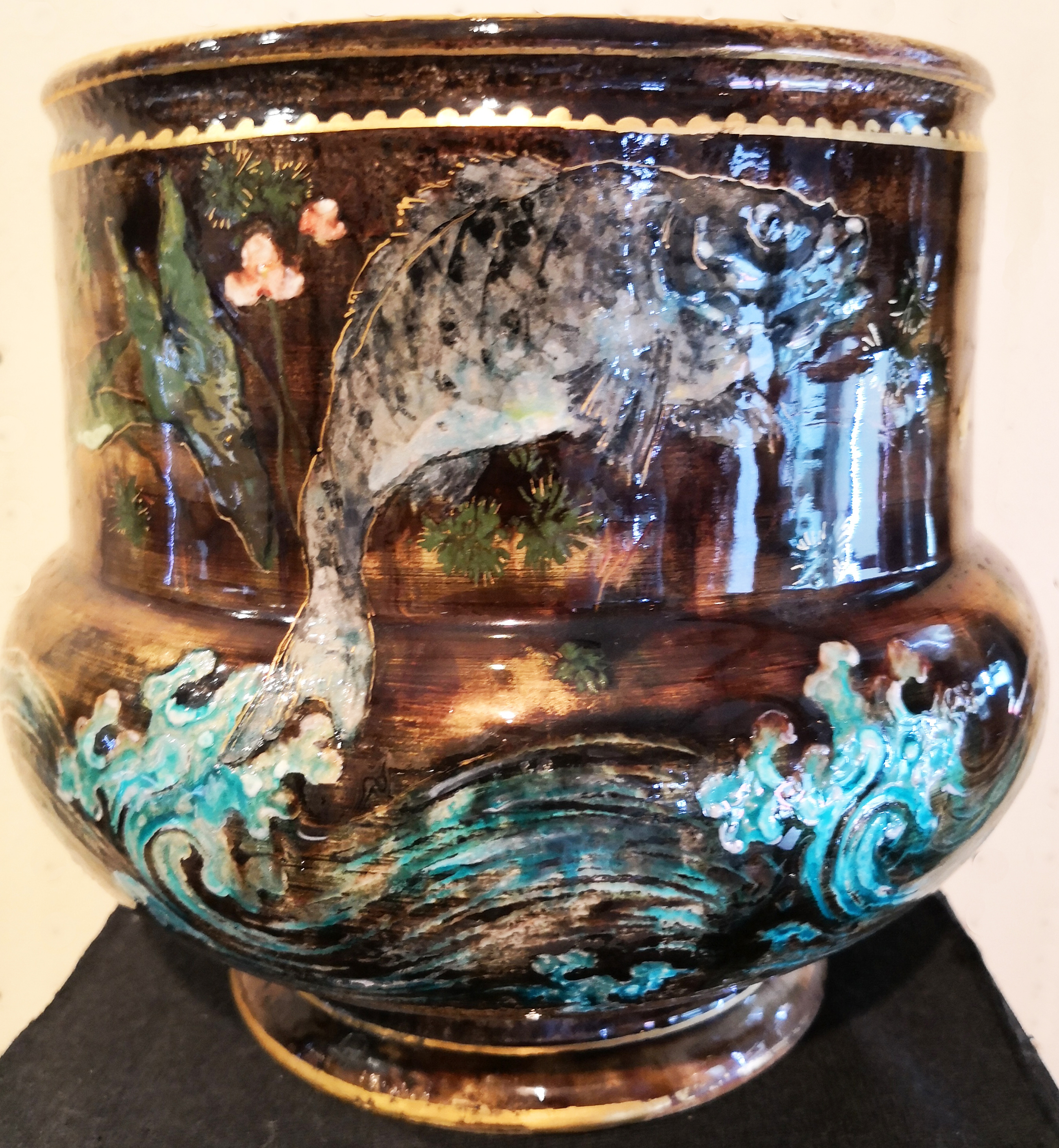 Vase de Albert Dammouse © photo de l'expert