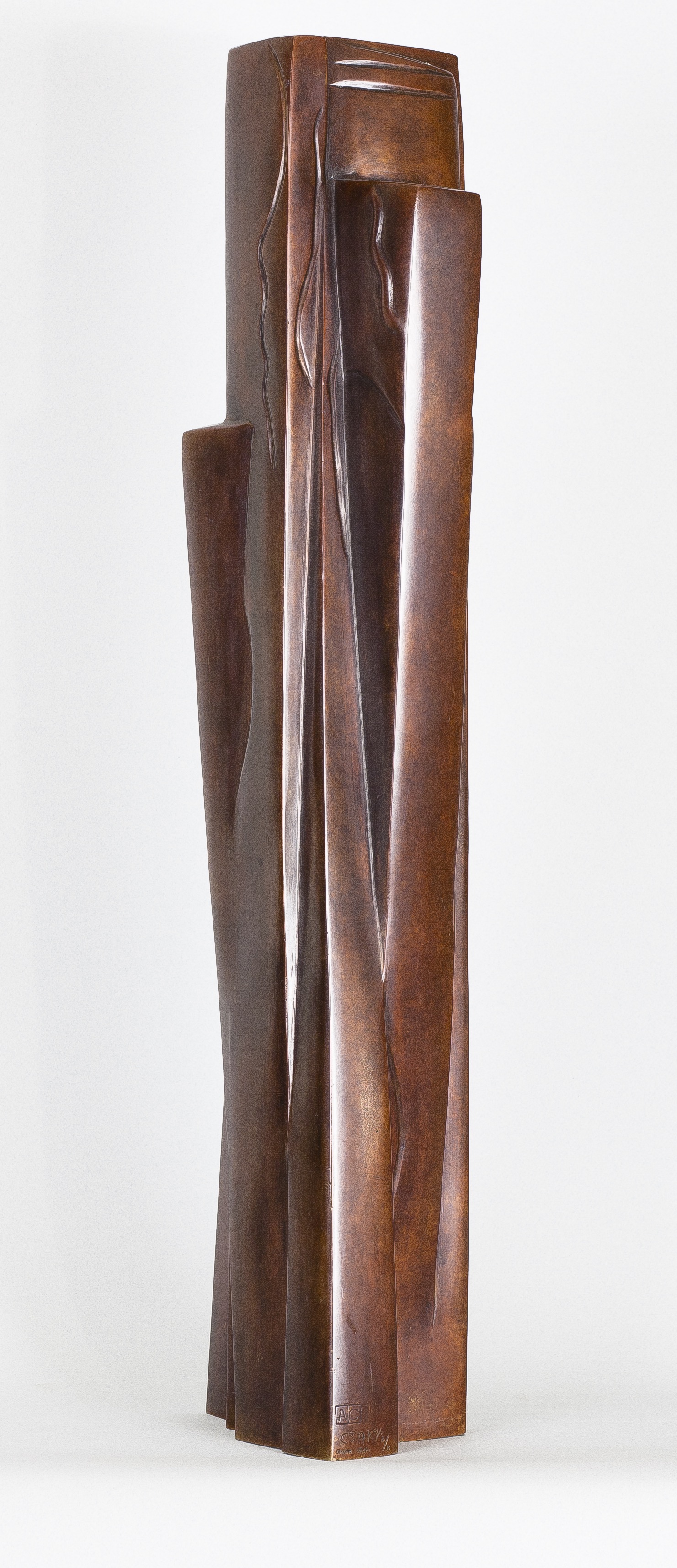 Ossip Zadkine - Figure abstraite debout 1920 © archives de l'expert