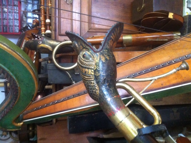 Pavillon en forme de tête de canard d’un Basson Rust, Collection Bissonnet