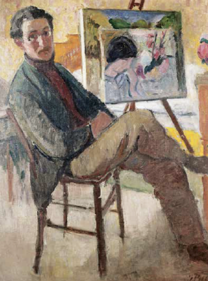 Jean PUY (1876-1960), Autoportrait© Musée Joseph Déchelette, Roanne
