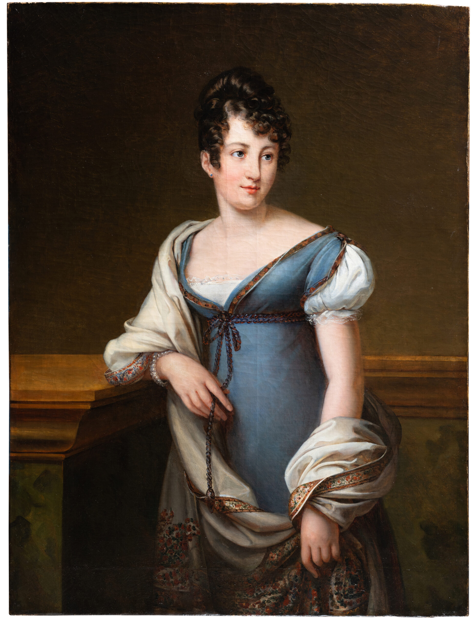 Julie Duvidal de Montferrier, comtesse Abel Hugo (1797-1865), Portrait de Marie-Constance-Albertine Moisson de Vaux, baronne de Montaran, c. 1817, huile sur toile, 109,6 x 82,4 cm, coll. part. © Inu studio