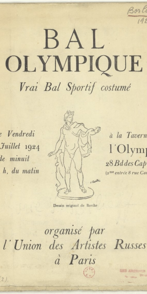 1924 Bal olympique