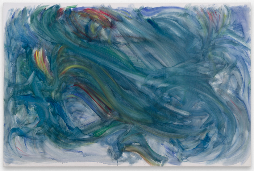 Les Porteurs d’Arc-en-Ciel, 1963 Huile sur toile 197,5 x 297,5 x 3,5 cm Collection particulière