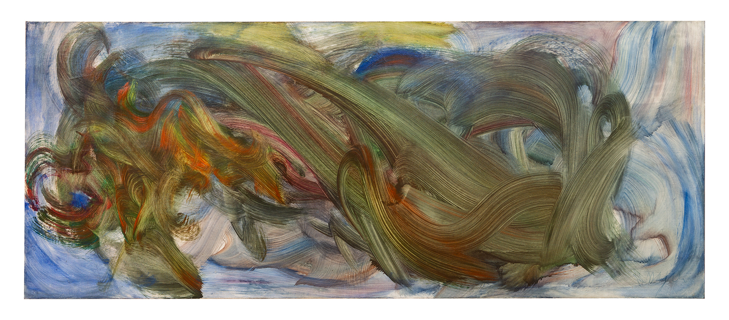 Les vandoises en fête, Juin 1964 Huile sur toile 65 x 159,3 cm Collection particulière ©Studio François Vézien