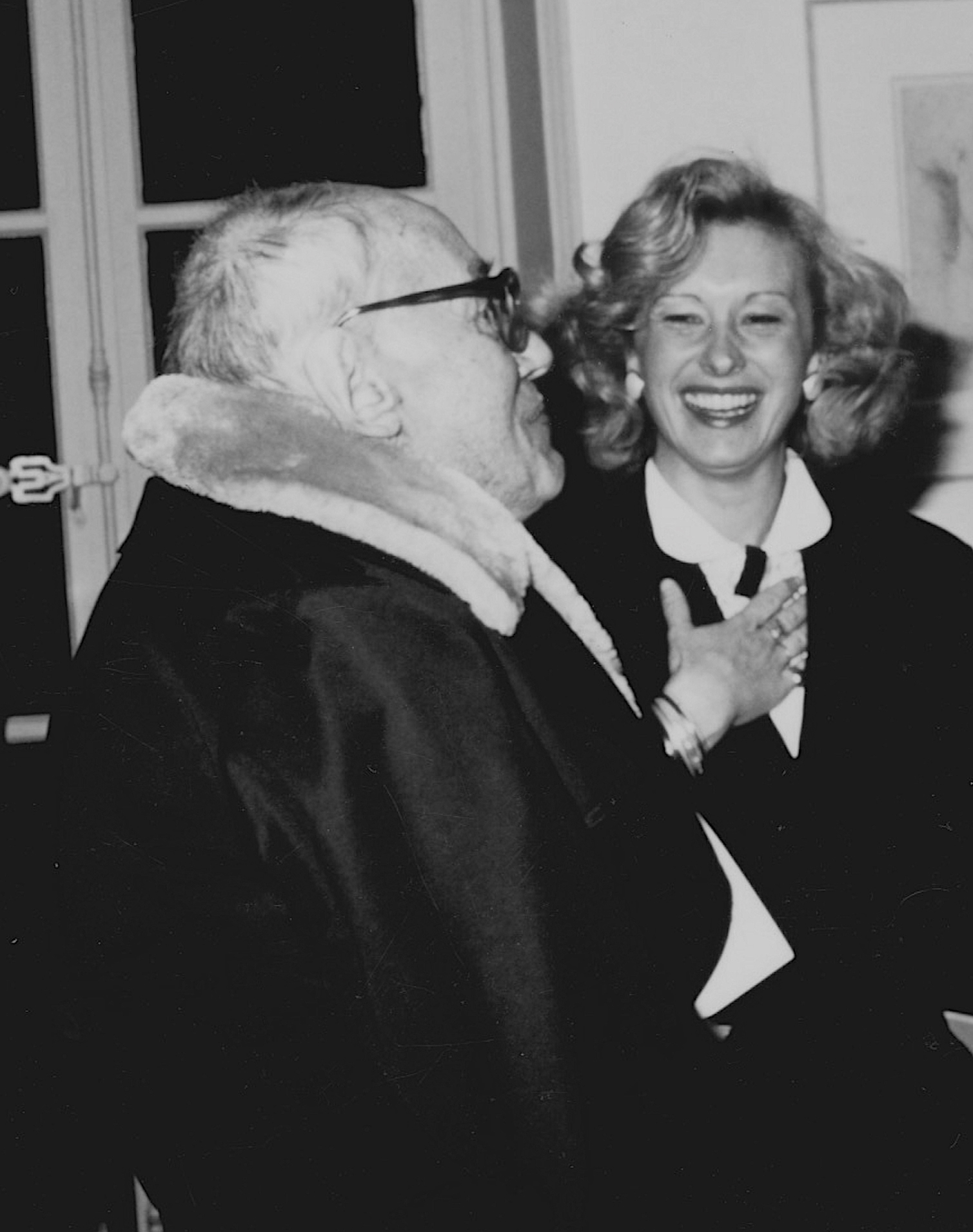 1990, Joseph Foret et Sylvie Buisson, vernissage au Musée de Montmartre, Paris