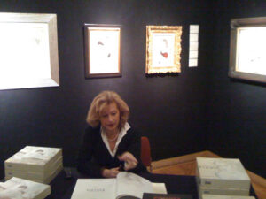 décembre 2009, signature chez Christies, Paris.