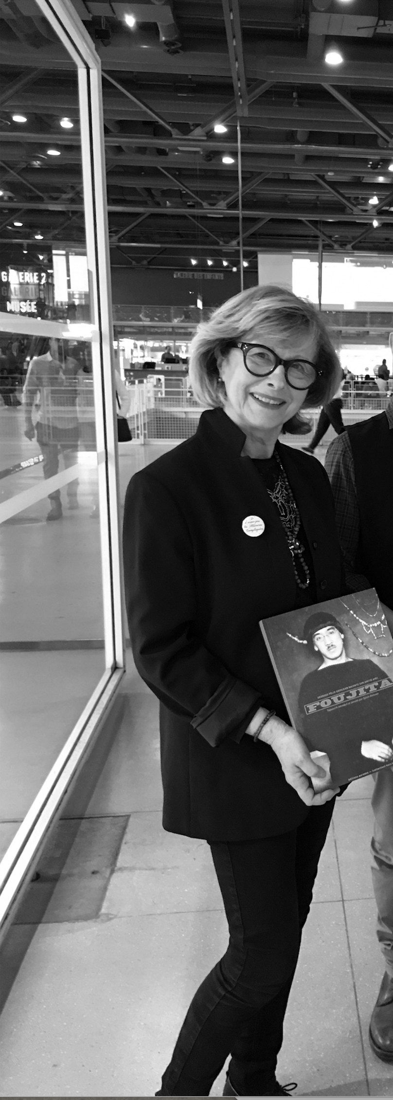 Paris 2018 - Librairie du Centre Pompidou, Présentation de Foujita, journal de son ami Georges Grosjean photo privée