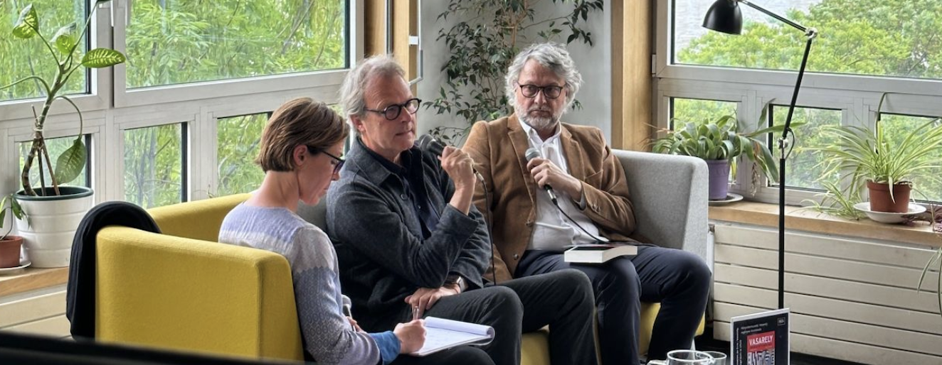 NOS EXPERTS PUBLIENT ET EXPOSENT / PIERRE VASARELY À BUDAPEST POUR SON OUVRAGE ET UN HOMMAGE À VICTOR VASARELY